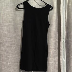 Forever 21 zippered back Black Sleeveless Dress
